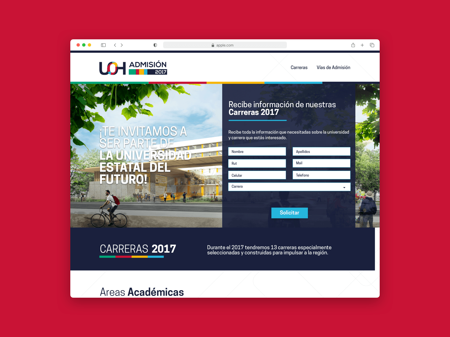 Admision UOH 2017